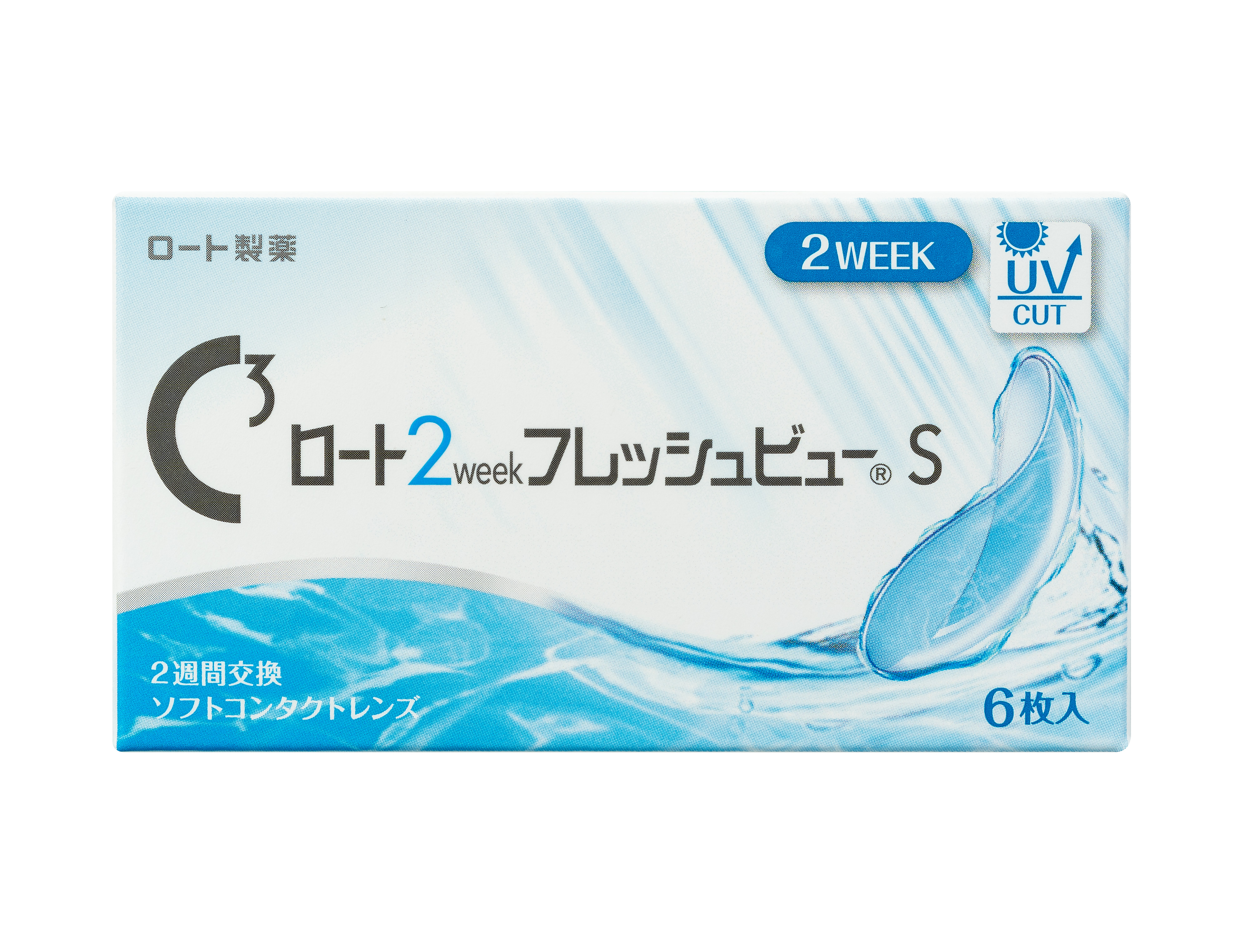 ロート2week フレッシュビュー S（近視・遠視用）